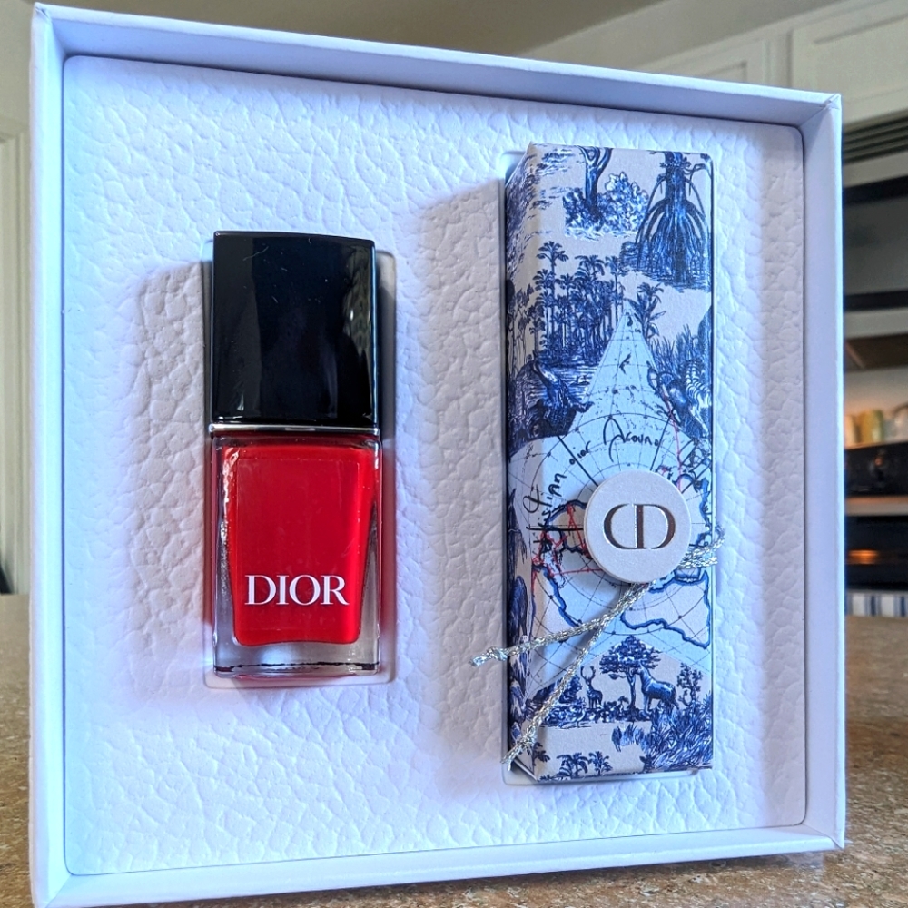 Dior Rouge 999 Iconic Red Set